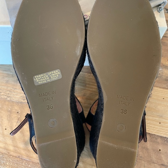 L’ AUTRE CHOSE black platform sandal NWBox - Picture 3 of 4